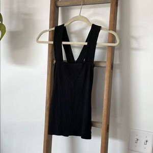 T.La Black Tank Top Essential Style